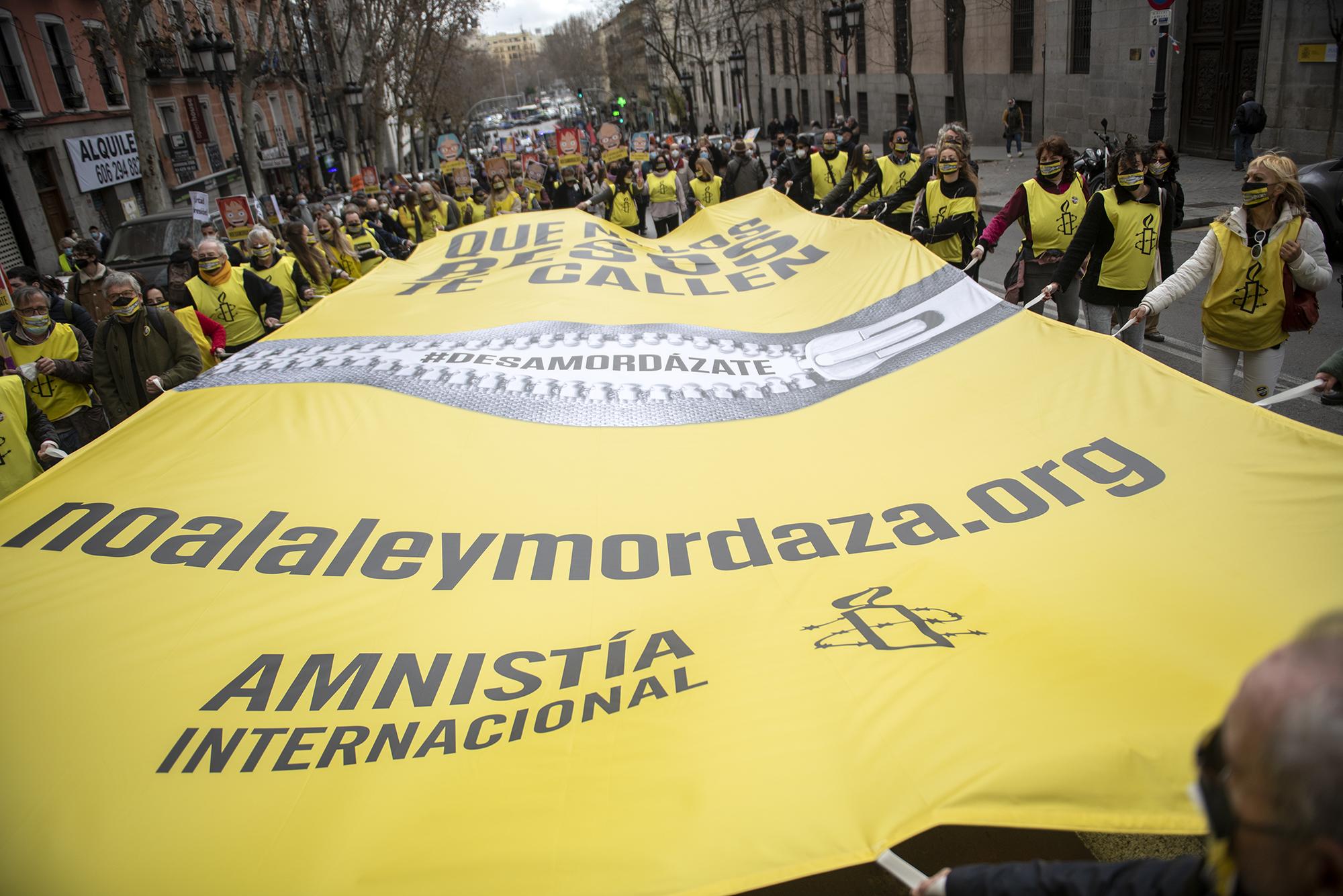 Manifestación No a la ley Mordaza 2022 - 3